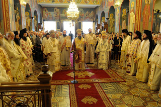 Λειτουργία και Λιτανεία του Αγίου Χριστοφόρου στο Αγρίνιο - Φωτογραφία 1