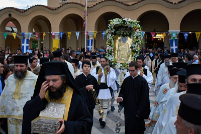 Λειτουργία και Λιτανεία του Αγίου Χριστοφόρου στο Αγρίνιο - Φωτογραφία 8