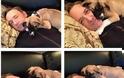 Οι αγκαλιές του Kevin Spacey με το νέο του σκύλο