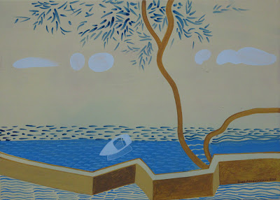 Πάτρα: Έκθεση ζωγραφικής του Ηλία Παπανικολάου στην γκαλερί Cube - Φωτογραφία 3