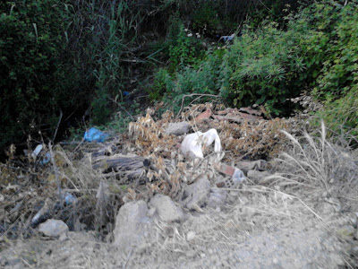 Χωματερή έχει γίνει το ρέμα στα Τριαντείκα  με σύνορα  το  Ελαιόφυτο στο Αγρίνιο - Φωτογραφία 5