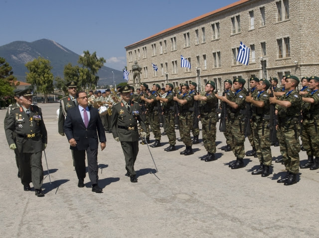 Φωτό από τον Επίσημο Εορτασμό της Μνήμης του Αγίου Γεωργίου Προστάτη του Στρατού Ξηράς, στην ΣΠΖ - Φωτογραφία 3