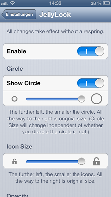 JellyLock (Beta): Cydia tweak new....για ένα διαφορετικό ξεκλείδωμα - Φωτογραφία 2