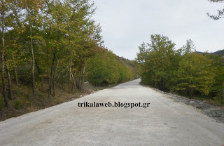 Ο δρόμος προς την Καστανιά Τρικάλων. Το πριν και το μετά.. - Φωτογραφία 4