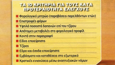 Η «μαύρη λίστα» της Εφορίας - Φωτογραφία 2