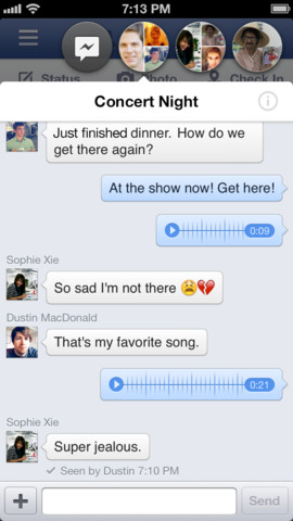 Facebook  app update  AppStore - Φωτογραφία 3