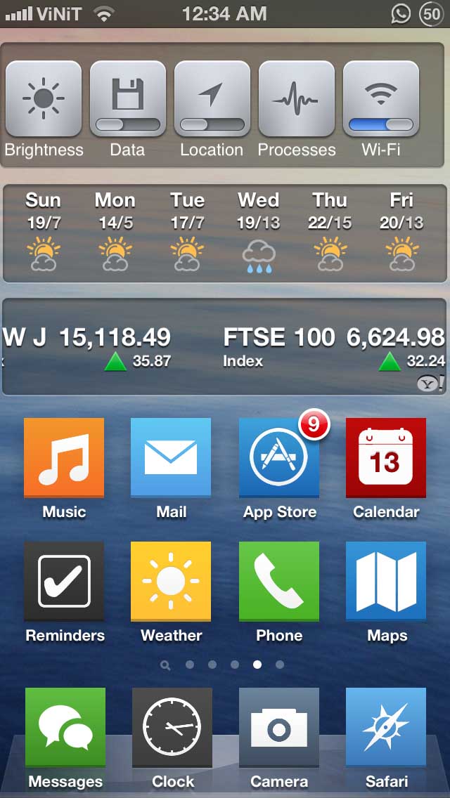 iOS 7 Flat Theme: Cydia themes new free...βάλτε το ios 7 στο iphone σας - Φωτογραφία 5