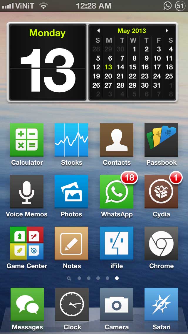 iOS 7 Flat Theme: Cydia themes new free...βάλτε το ios 7 στο iphone σας - Φωτογραφία 6