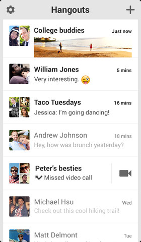 Hangouts: AppStore new free - Φωτογραφία 6
