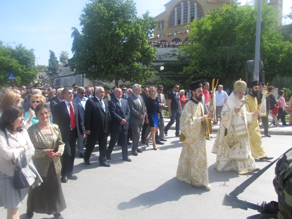 Παρουσία Υφυπουργού Εθνικής Άμυνας κ. Δημήτρη Ελευσινιώτη στις εορταστικές εκδηλώσεις της Λάρισας για τον Προστάτη της πόλης Άγιο Αχίλλειο - Φωτογραφία 2