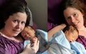 Τρυφερή ιστορία:Γυναίκα ξύπνησε από κώμα,ανακάλυψε ότι ήταν 4 μηνών έγκυος και γέννησε αγοράκι!