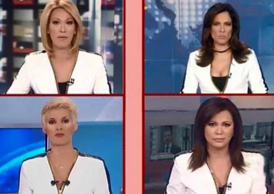 Tέσσερις παρουσιάστριες ειδήσεων εμφανίστηκαν με το ίδιο σακάκι! - Φωτογραφία 2