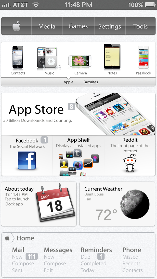Apple Web OS: Cydia themes Dreamboard free - Φωτογραφία 6
