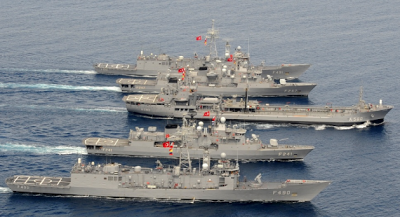 Τουρκική άσκηση επίδειξη δύναμης στο Αιγαίο - Ισχυρή ναυτική και αεροπορική παρουσία - Φωτογραφία 1