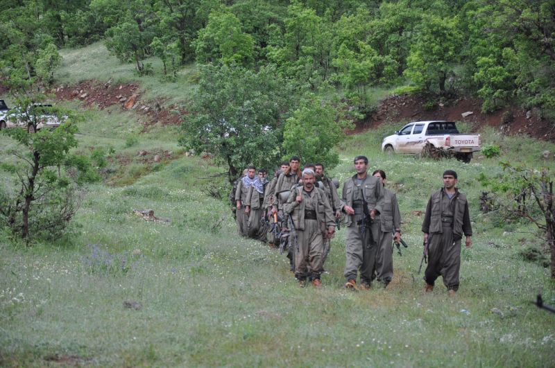 Εικόνες από την απαγκίστρωση των ανταρτών του ΡΚΚ από τα βουνά του Βορείου Κουρδιστάν - Φωτογραφία 5