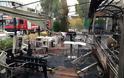 Μεγάλη φωτιά σε γνωστή καφετέρια στη Γλυφάδα - Kαταστράφηκε και το κτίριο του ΕΟΠΥΥ