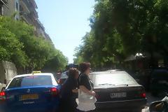 ΦΩΤΟ: Σε οδό του μαρτυρίου για τους οδηγούς έχει μετατραπεί η οδός Αγίου Δημητρίου στη Θεσσαλονίκη