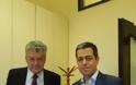 Πραγματοποιήθηκε η συνάντηση Συμεών Κεδίκογλου με Λ. Παπαγεωργόπουλο για υπηρεσίες ΕΟΠΥΥ στην Εύβοια