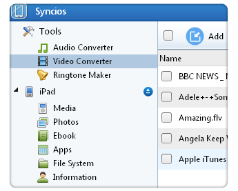 syncios:  tools ios....διαχειριστείτε τα αρχεία σας στις τις συσκευές ios - Φωτογραφία 6