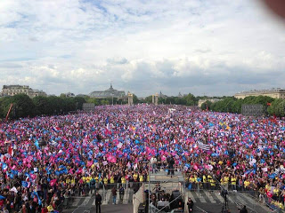 Παρίσι 1 εκ. κόσμου στη διαμαρτυρία La Manif Pour Tous POUR TOUS - Φωτογραφία 1