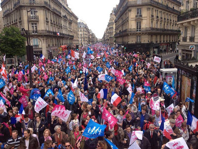 Παρίσι 1 εκ. κόσμου στη διαμαρτυρία La Manif Pour Tous POUR TOUS - Φωτογραφία 4