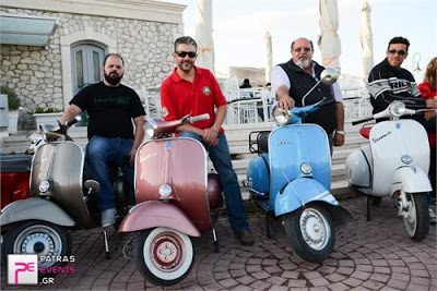 Γύρος της Ελλάδας με Vespa: Δείτε φωτογραφίες από την στάση τους στην Πάτρα! - Φωτογραφία 12