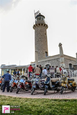 Γύρος της Ελλάδας με Vespa: Δείτε φωτογραφίες από την στάση τους στην Πάτρα! - Φωτογραφία 5