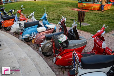 Γύρος της Ελλάδας με Vespa: Δείτε φωτογραφίες από την στάση τους στην Πάτρα! - Φωτογραφία 6