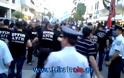 Απειλήθηκαν επεισόδια στην πορεία της Χρυσής Αυγής στα Τρίκαλα [video]