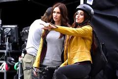 Η Megan Fox αλλά και η Ελληνίδα που την ντουμπλάρει κάνουν τα κεφάλια να γυρίζουν στο πλατό του Teenage Mutant Ninja Turtles