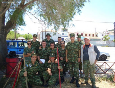 Καθάρισαν οι Εθνοφύλακες την Επάνω Σκάλα Μυτιλήνης - Φωτογραφία 2