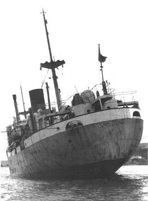 3174 - Ξένο «πλοίο-φάντασμα», το 1941, έξω από το Άγιον Όρος! - Φωτογραφία 1