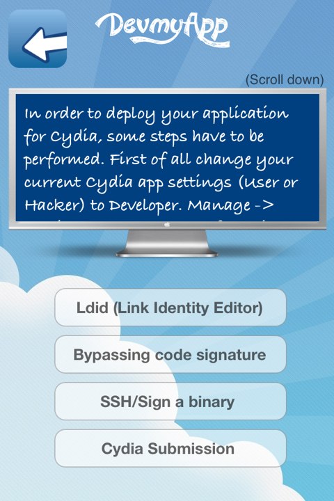 DevmyApp JB: Cydia app free...φτιάξτε τα δικά σας tweak  στον Cydia - Φωτογραφία 4