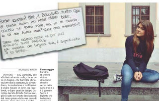 Η αυτοκτονία της 14χρονης κοπέλας λόγω βίντεο που ανέβηκε στο facebook έχει πάρει τεράστιες διαστάσεις στην Ιταλία [photos] - Φωτογραφία 1