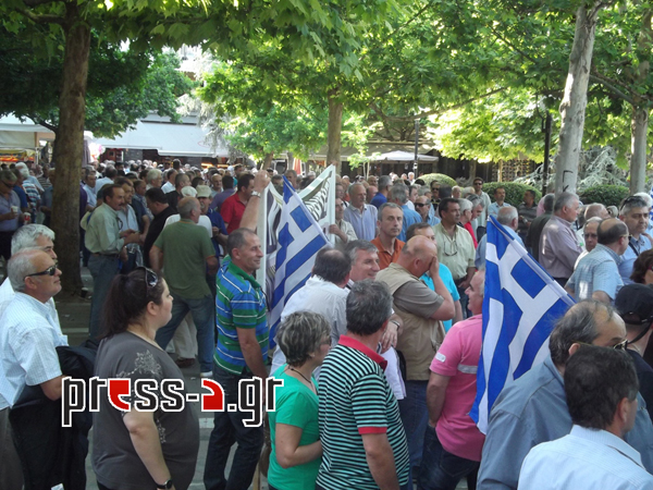 «Πλημμύρισε» Η Λάρισα Με Εν Ενεργεία Στρατιωτικούς Και Απόστρατους (βίντεο-φωτο) - Φωτογραφία 3