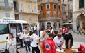 Με μεγάλη επιτυχία η εθελοντική αιμοδοσία της Ελληνικής Ομάδας Διάσωσης παρ/μα Κέρκυρας