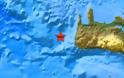 Σεισμός 3,5 Ρίχτερ δυτικά της Κρήτης