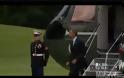 Ο Ομπάμα ξεχνά να χαιρετίσει πεζοναύτη και δείτε τι κάνει