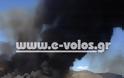Οδηγίες προς τους πολίτες εξέδωσε η Διεύθυνση Υγείας Μαγνησίας, λόγω της πυρκαγιάς στη Β ΒΙΠΕ Βόλου