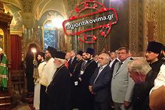 O Iβάν Σαββίδης συνοδεύει τον Ρώσο πατριάρχη