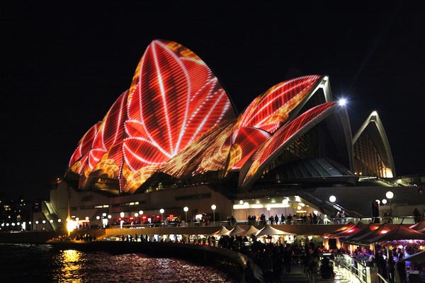 Καταπληκτικό θέαμα φωτός στην Όπερα του Σίδνεϊ! - Φωτογραφία 6