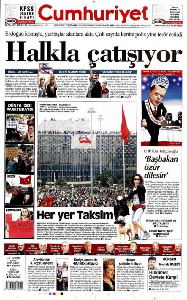 Τoυρκικός Τύπος:  O δικτάτορας τρελάθηκε - Φωτογραφία 1