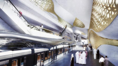 Φουτουριστικός σταθμός μετρό στη Σαουδική Αραβία! - Φωτογραφία 3