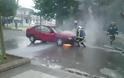 Αγρίνιο: Φωτιά σε Ι.Χ στην οδό Καλλέργη - Φωτογραφία 1