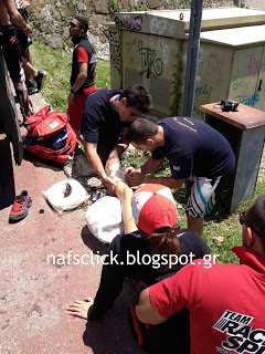 Τραυματισμός μέλους της οργανωτικής επιτροπής του Παγκόσμιου Αγώνα Ακρόπολις JET RAID - Φωτογραφία 2