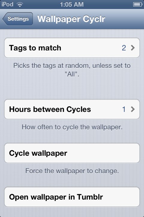 Wallpaper Cyclr :Cydia tweak new ($0.99) - Φωτογραφία 3