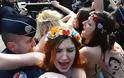 Γερμανία: Συνελήφθησαν γυμνόστηθες ακτιβίστριες της Femen