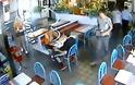 Μίνι Βαν συγκρούεται σε εστιατόριο [video]