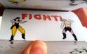Επική μονομαχία Mortal Kombat… στο χαρτί [Video]