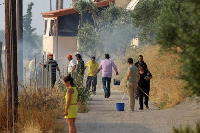 Τεράστιες οι καταστροφές από το πέρασμα της πύρινης λαίλαπας στην Κρήτη - Φωτογραφία 9